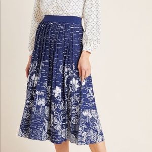 Anthropologie NWOT Haven Midi Skirt S Petite